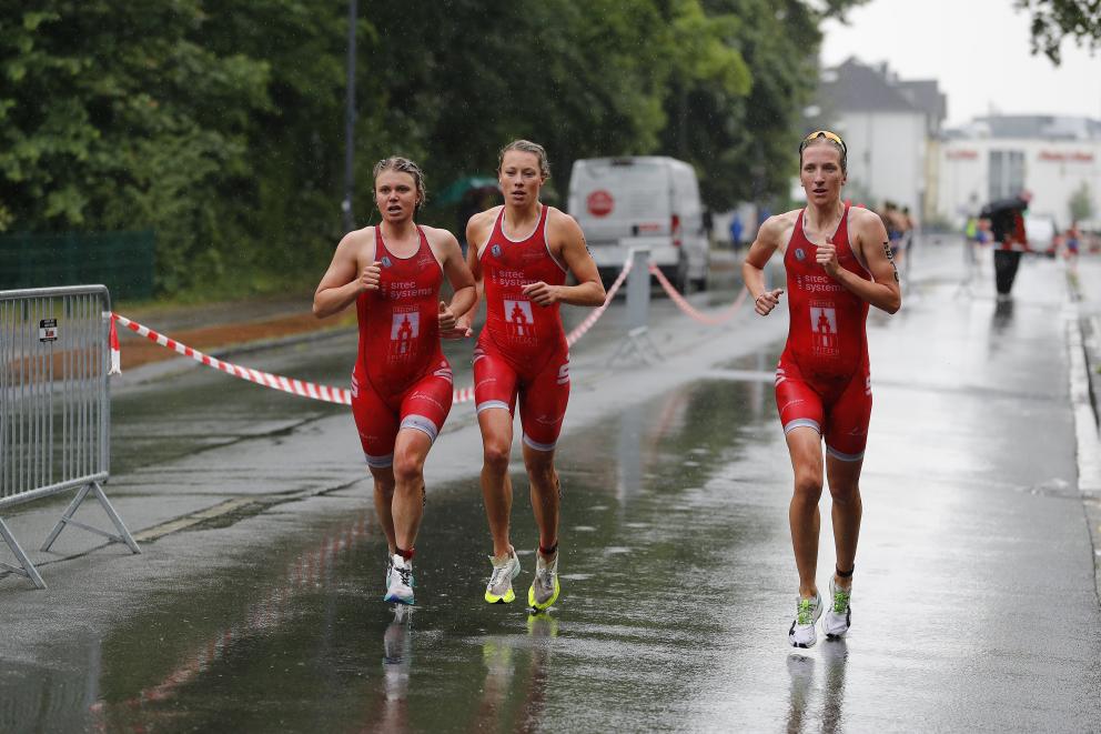2. Triathlon-Bundesliga Gütersloh Dresden Spitze