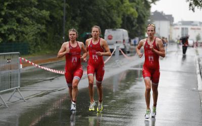 2. Triathlon-Bundesliga Gütersloh Dresden Spitze