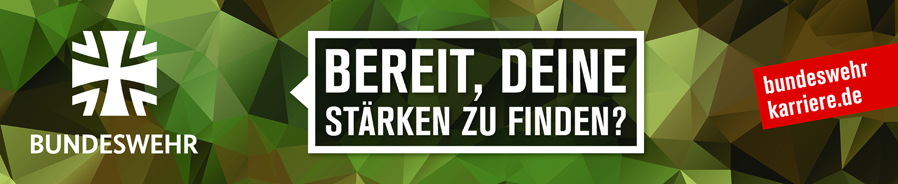 Banner Grafik der Bundeswehr 