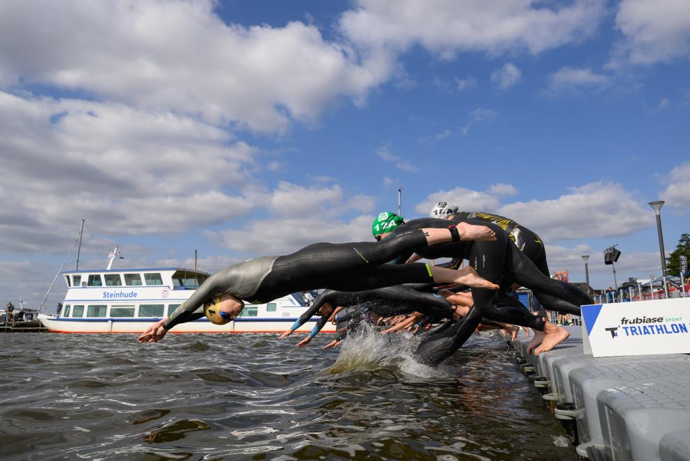 Start beim DM Mixed Relay