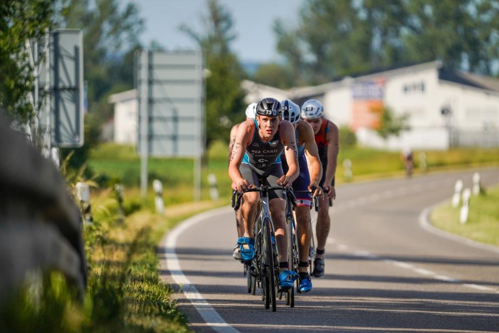 Triathlet aus Münster führt Radgruppe an