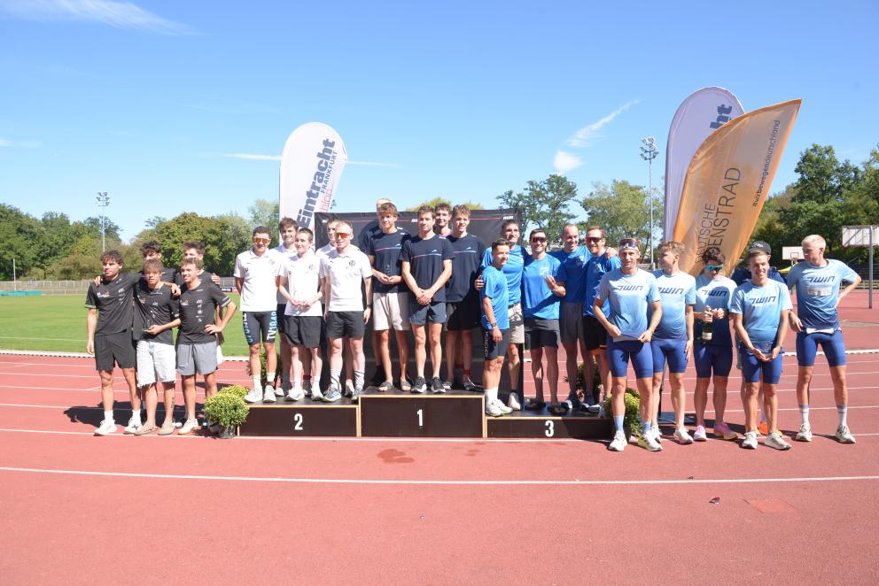 Podium der Männer