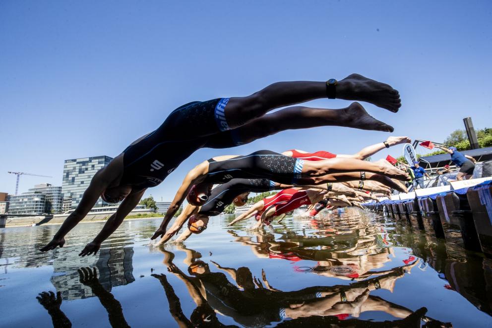 1.Bitburger 0,0% Triathlon Bundesliga Duesseldorf