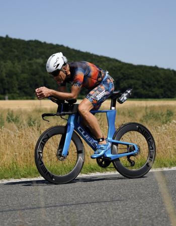 Stephan Pollert auf de Rad