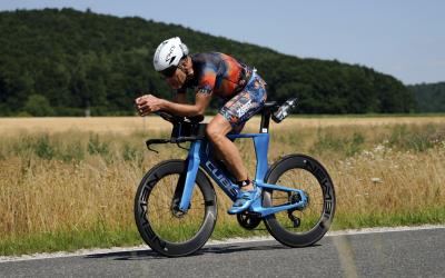 Stephan Pollert auf de Rad